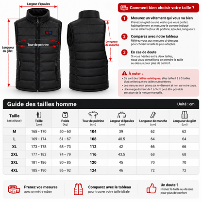 Veste Chauffante